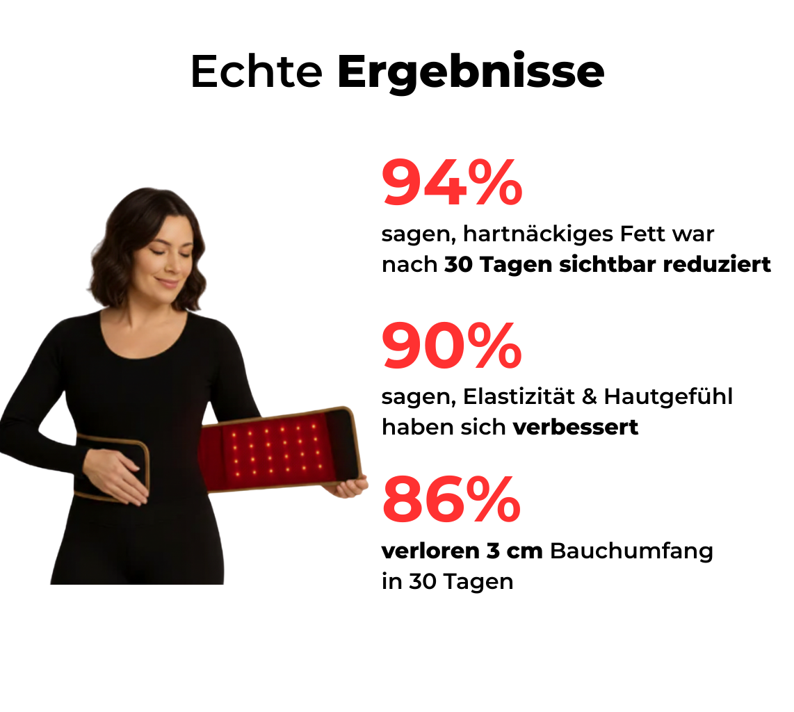 SoaSculpt™ Rotlicht Taillenband